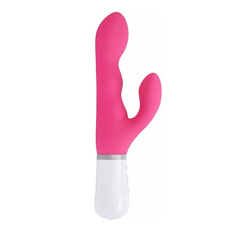 NORA BLUETOOTH RABBIT VIBRATOR - PINK The Smutshop NORA BLUETOOTH RABBIT VIBRATOR - PINK The Smutshop
