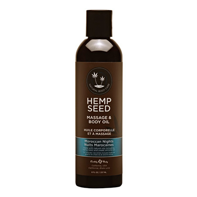 Hemp Seed Massage & Body Oil Moroccan Nights 8 fl oz / 237 ml