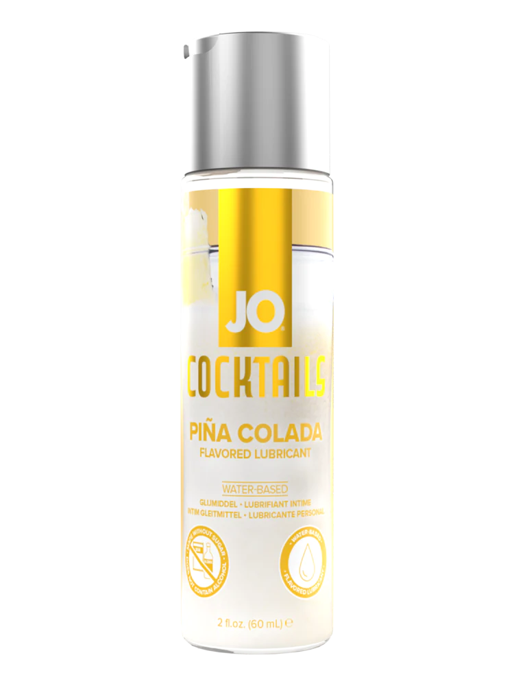 JO Cocktails - Pina Colada Flavored Lubricant - 2 floz 60 mL