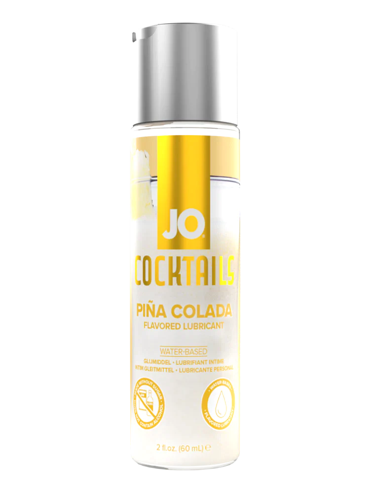 JO Cocktails - Pina Colada Flavored Lubricant - 2 floz 60 mL