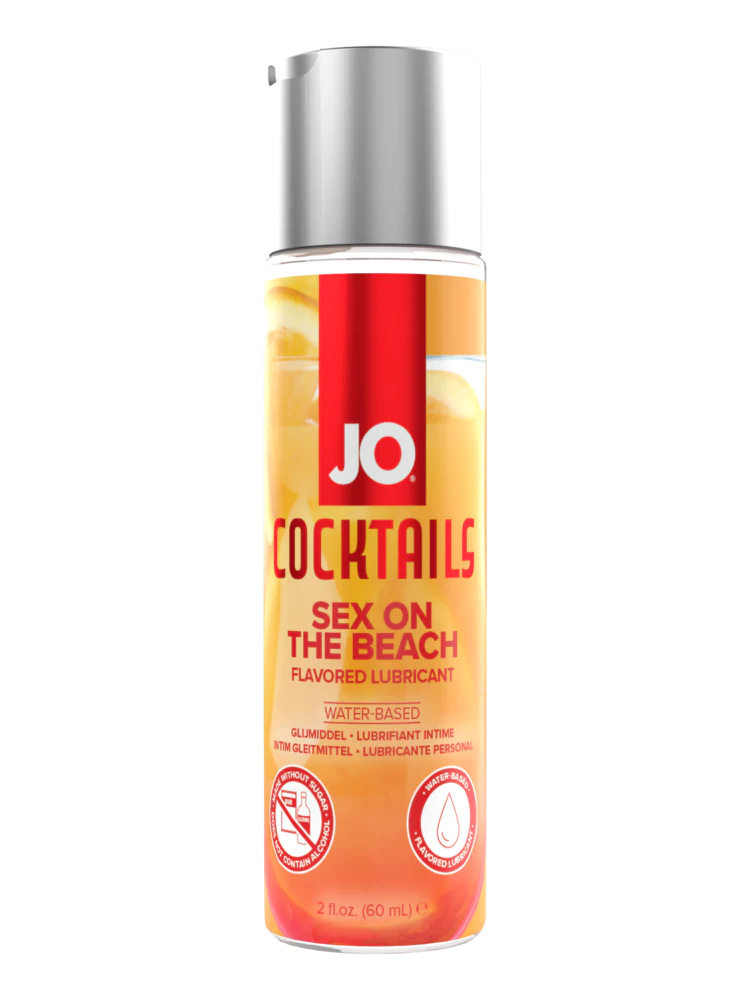 JO Cocktails - Sex on the Beach Flavored Lubricant - 2 floz 60 mL