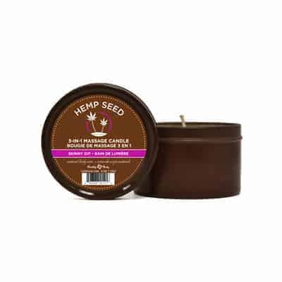 Hemp Seed 3-in-1 Massage Candle Skinny Dip 6 oz / 170 g
