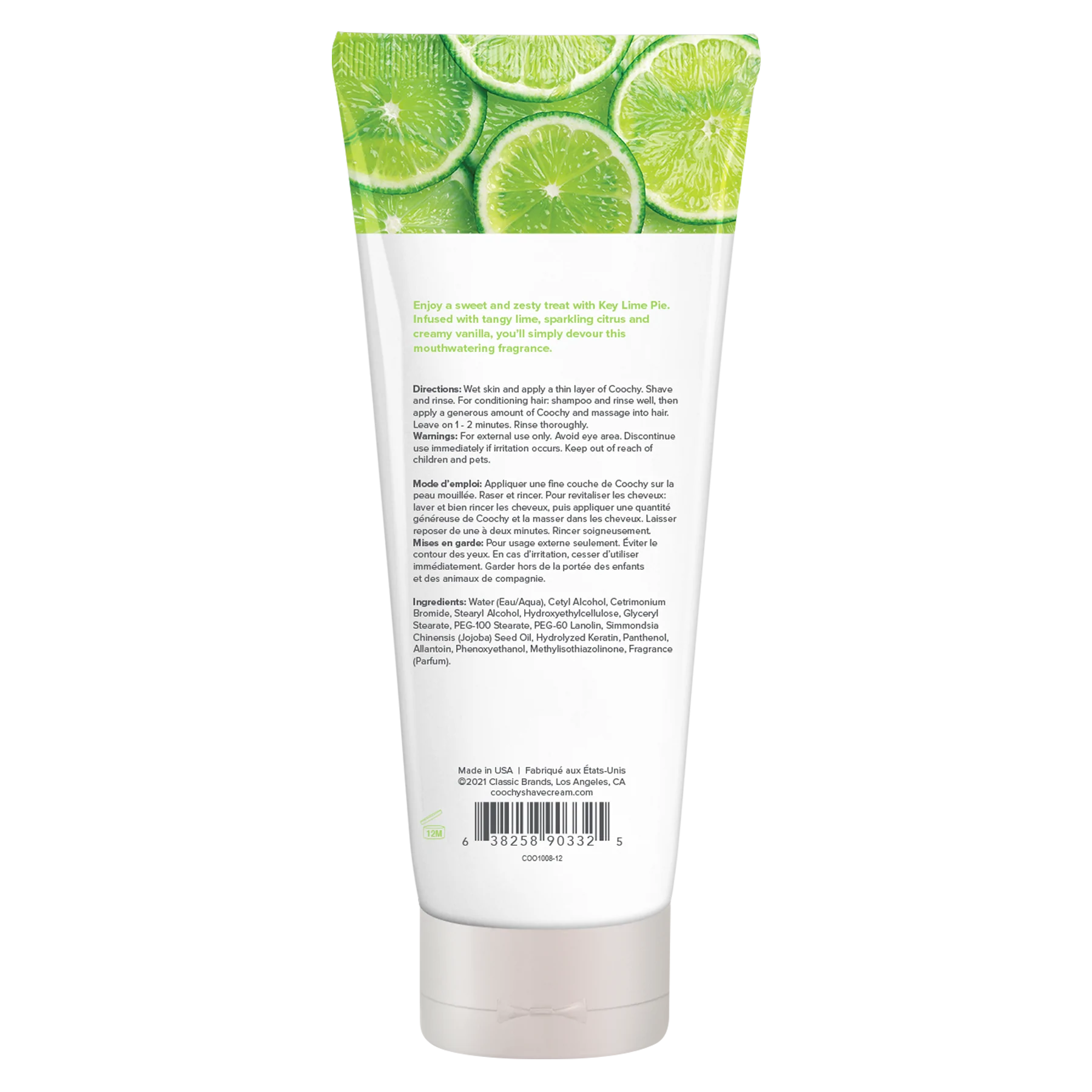 COOCHY SHAVE CREAM Key Lime Pie 12.5 fl oz  |  370 mL