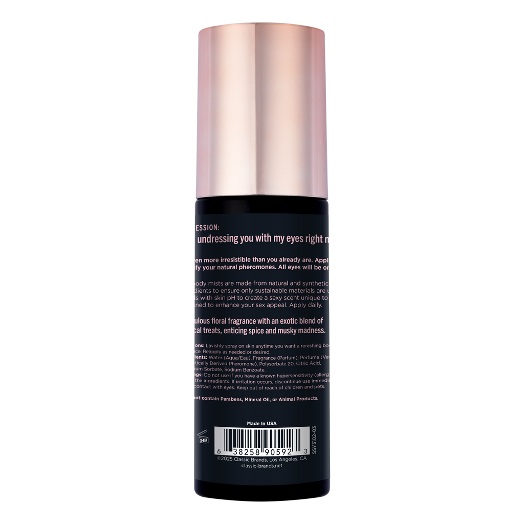SIMPLY SEXY PHEROMONE BODY MIST - TURN OFF THE LIGHTS - 3.35 floz | 99mL