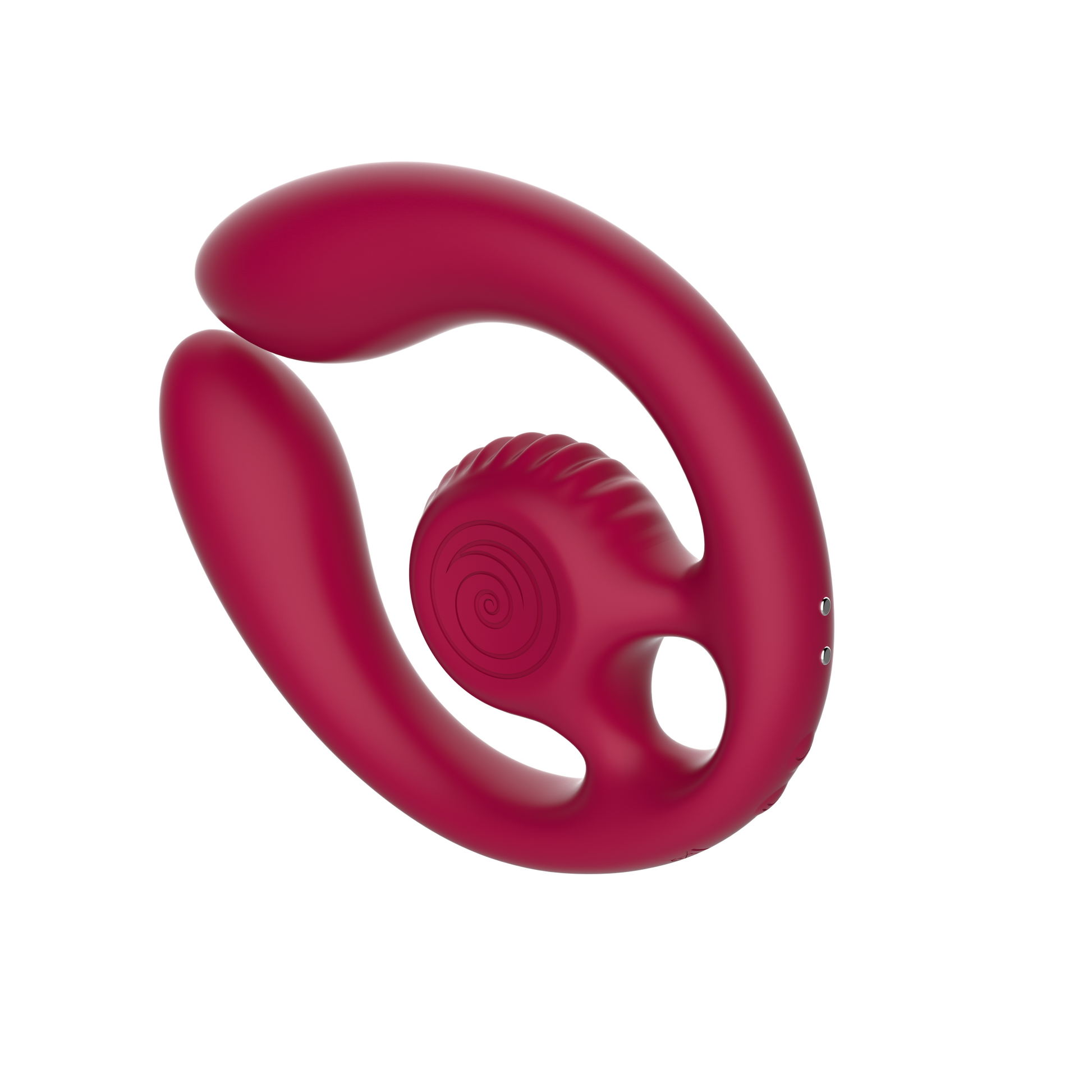 SVibe Snail GIZI Duo Couples Stimulator, burgundy