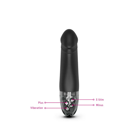 Mystim Real Deal Neal eStimVibrator, Black