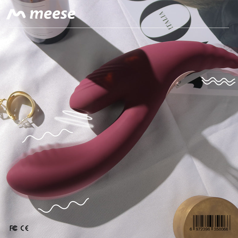 MEESE Mera Bendable Clitoral Suction Rabbit Vibrator-1