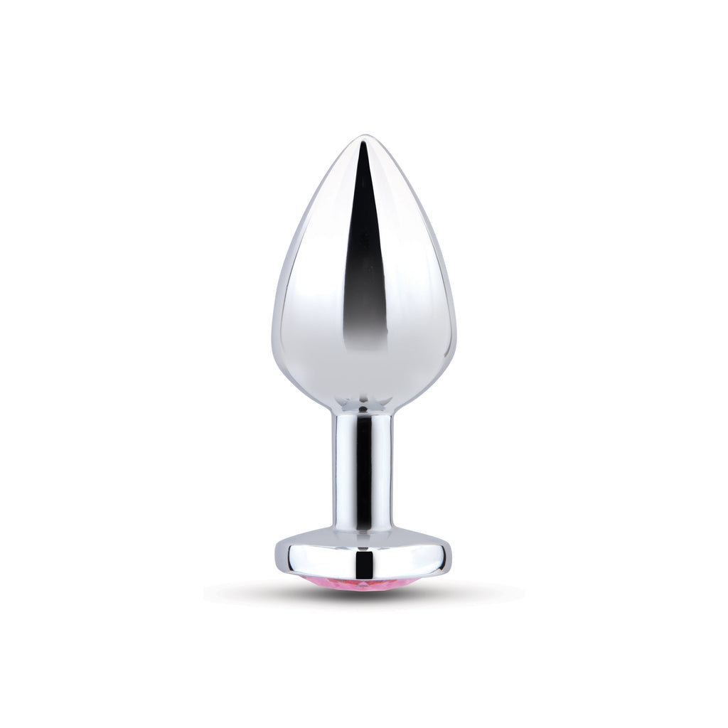 Jewel Heart Metal Butt Plug Training Set