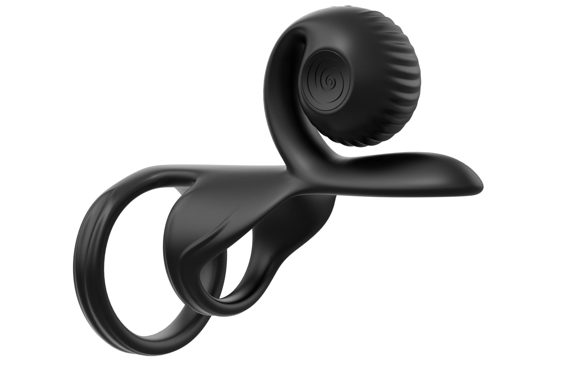SVibe Snail JOVI couples ring, black