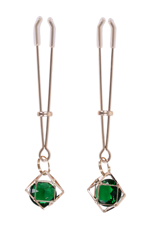 Indica Crystal Nipple Clips