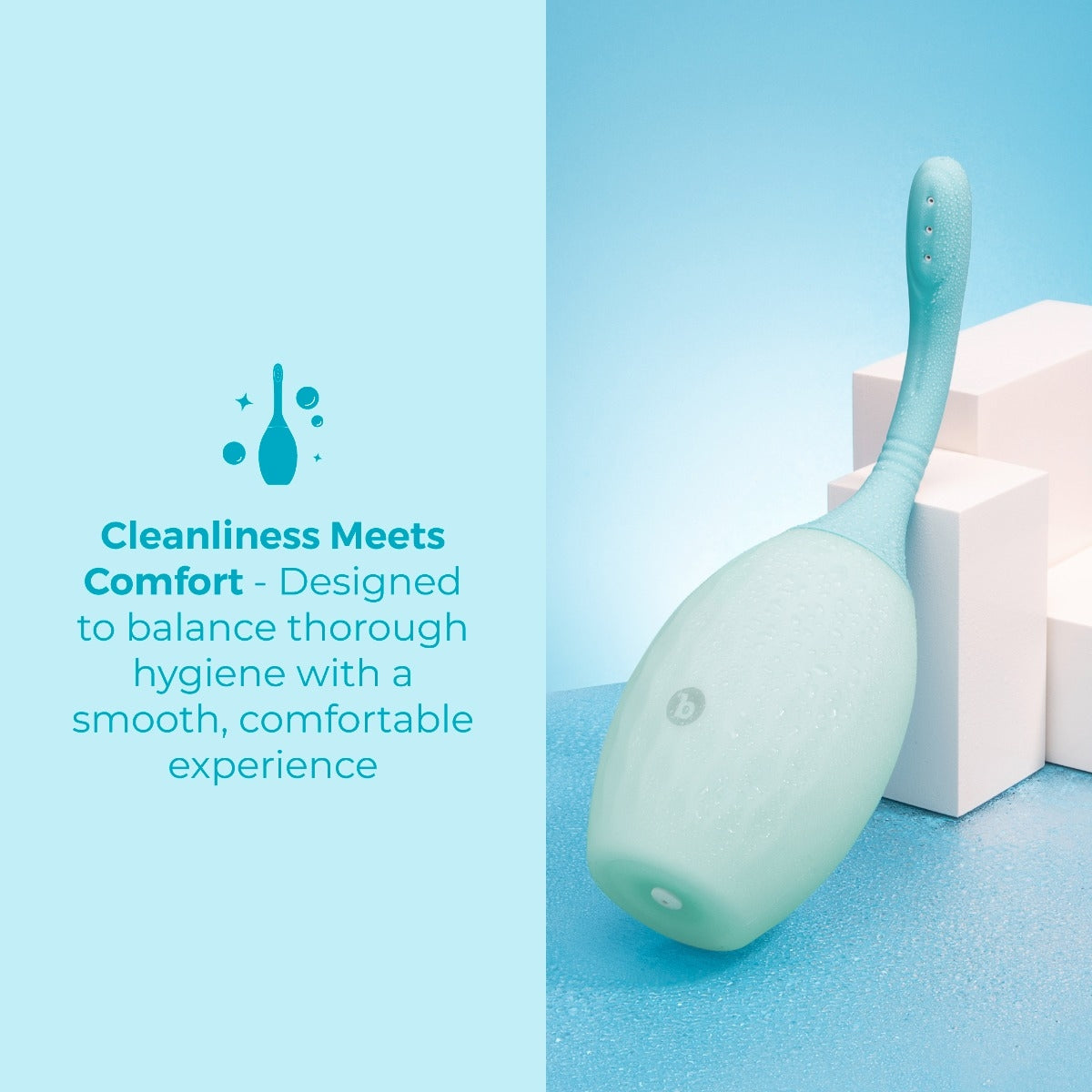 B-VIBE SILICONE FLEXFLOW DOUCHE