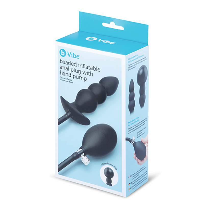 B-VIBE INFLATABLE ANAL PLUGS