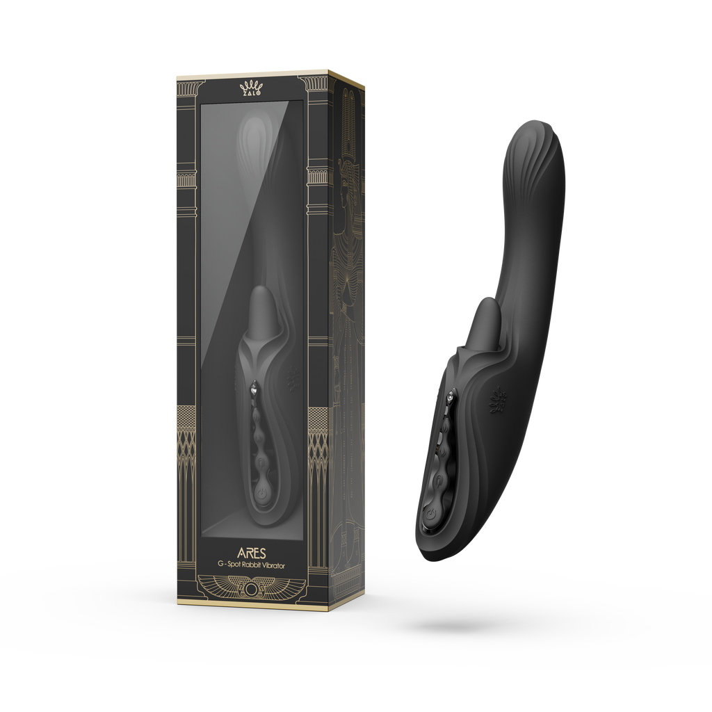 G-Spot Rabbit Vibrator — Sculpted Precision, Dual-Motor Power-4