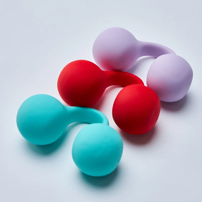 SVibe Snail TWINN finger vibrator, cherry, NO APP
