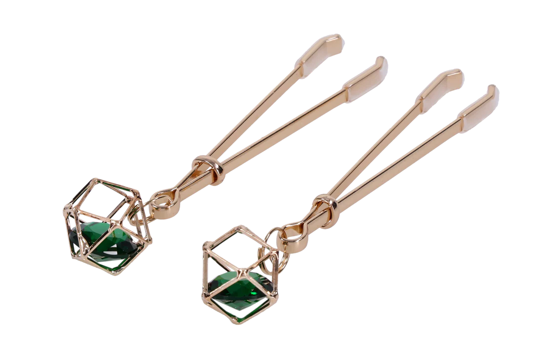 Indica Crystal Nipple Clips