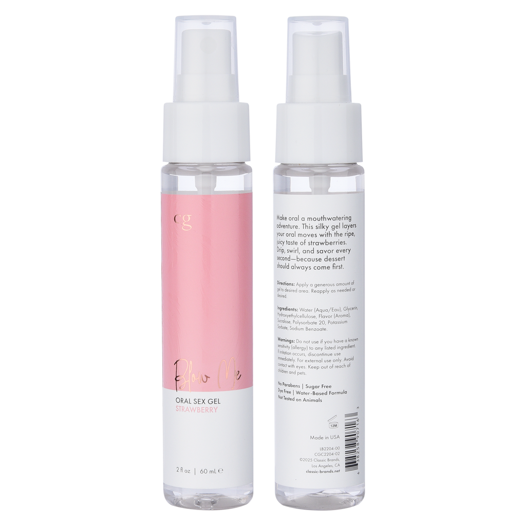 BLOW ME ORAL SEX GEL - STRAWBERRY - 2 floz | 30 mL