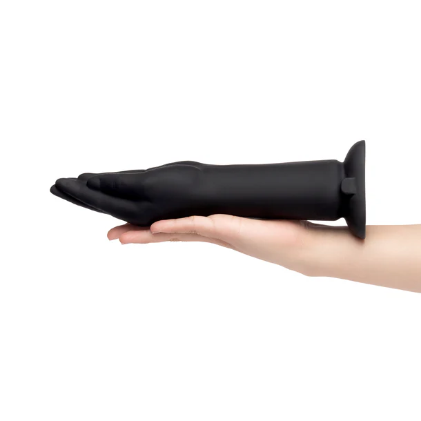 VIBRATING SILICONE FISTING DILDO