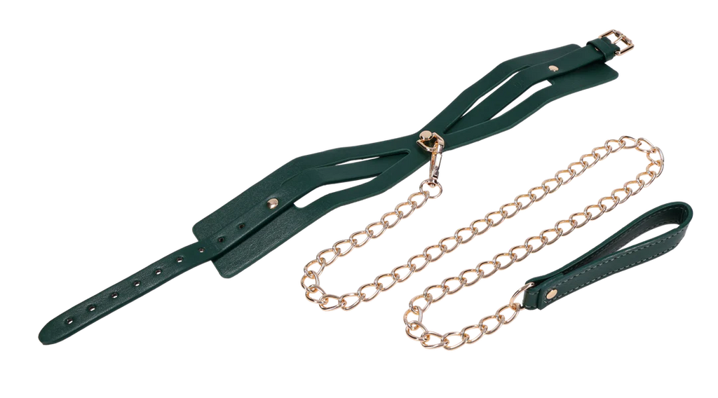 Indica Cutout Collar and Leash