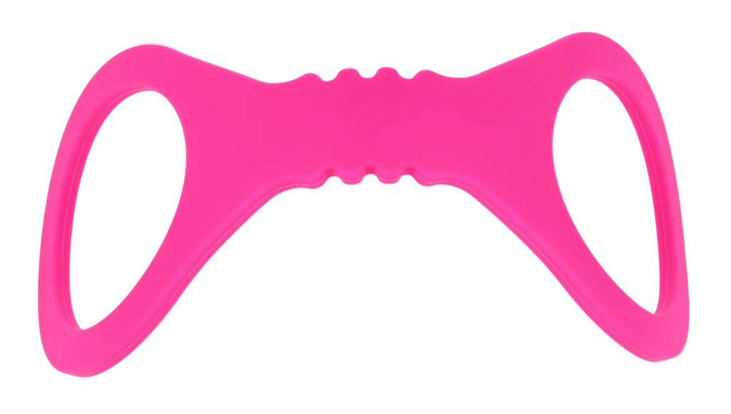 Small Hot Pink Silicone Cuffs