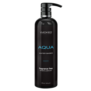 Aqua Water Based Lubricant  16oz