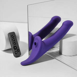 MULTI ORGASM DILDO - M - PURPLE