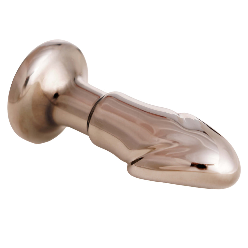 Black Opal Anal Glass Toy with Rechargeable Vibrator Valentines-0