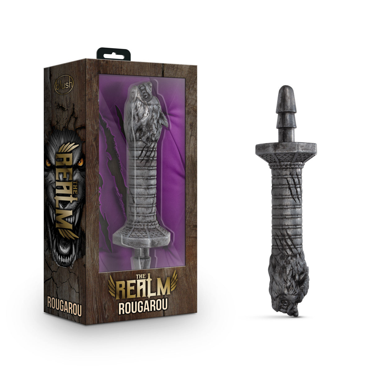 Blush The Realm Rougarou Lock On Werewolf Sword Dildo Handle-0
