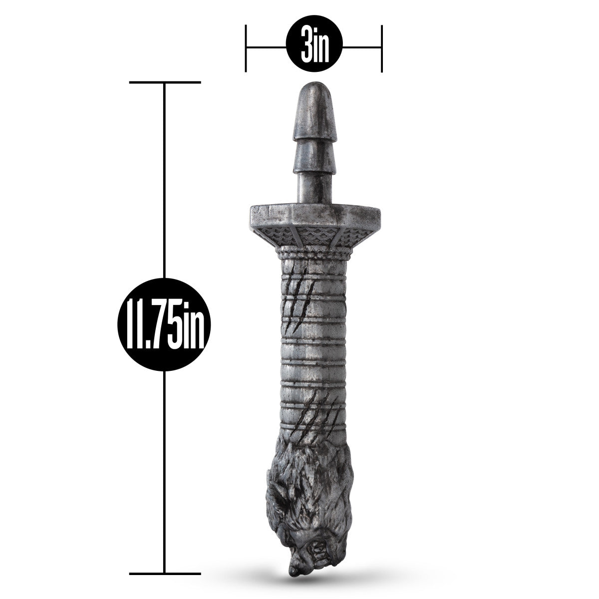 Blush The Realm Rougarou Lock On Werewolf Sword Dildo Handle-4