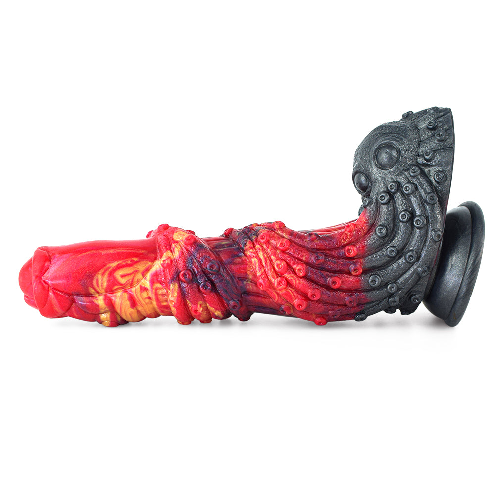 Draconis Imperium — Fire Dragon Silicone Dildo-2