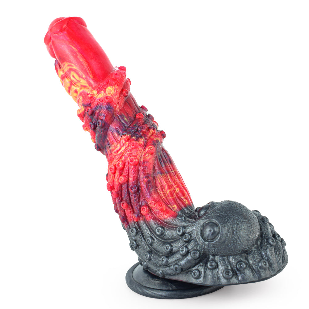 Draconis Imperium — Fire Dragon Silicone Dildo-6