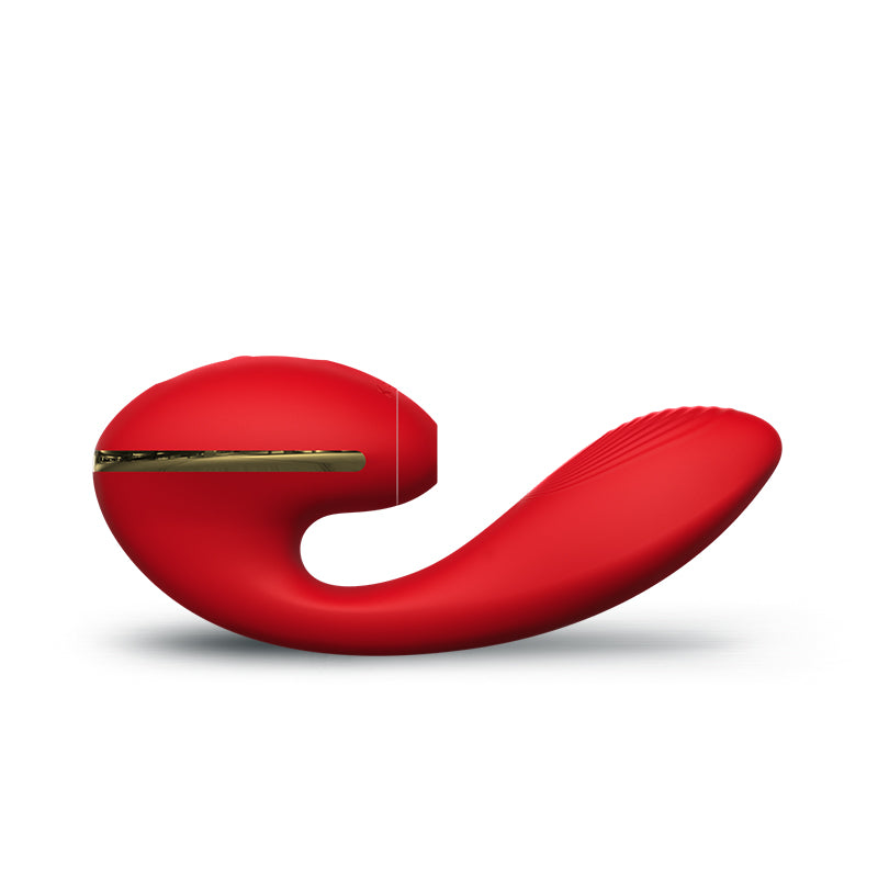 KISSTOY Tina Warming Clit Suction & G-Spot Vibrator-2