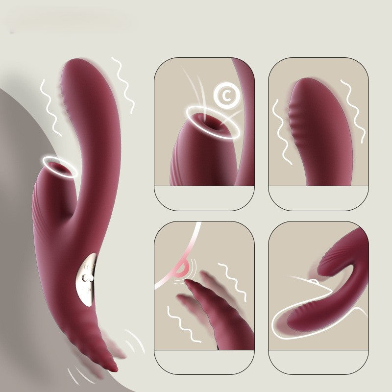 MEESE Mera Bendable Clitoral Suction Rabbit Vibrator-2