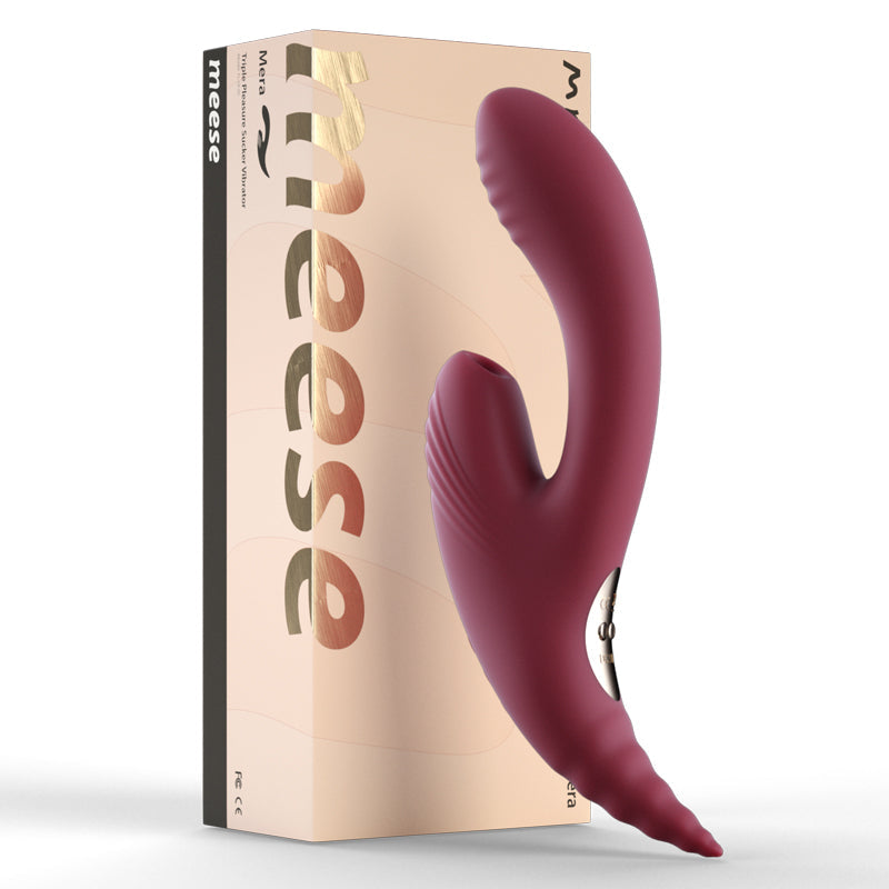 MEESE Mera Bendable Clitoral Suction Rabbit Vibrator-4