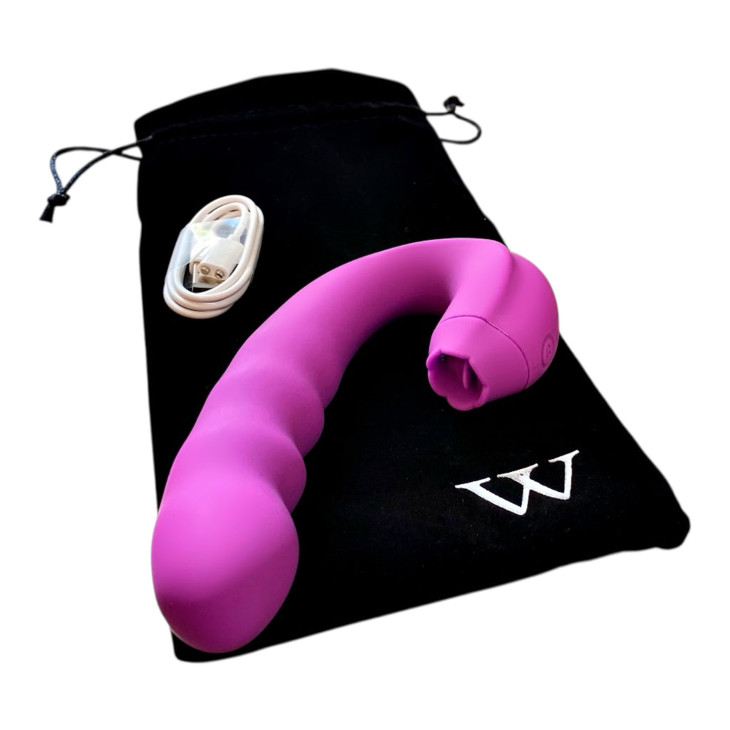 Licking Vibrator, Rotating Head G-Spot Vibrator, Clit Licker | VV