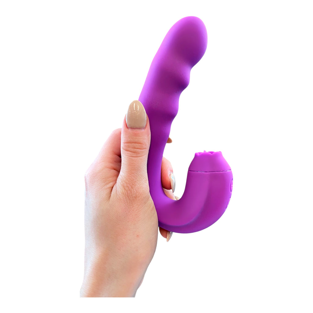 Licking Vibrator, Rotating Head G-Spot Vibrator, Clit Licker | VV