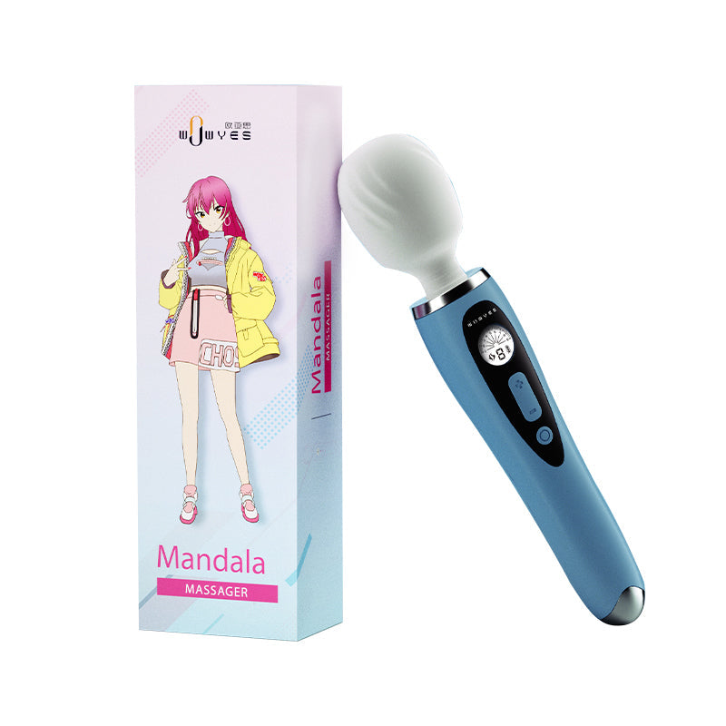 WOWYES i8 Mandala Bendable Warming G-Spot Vibrator-3
