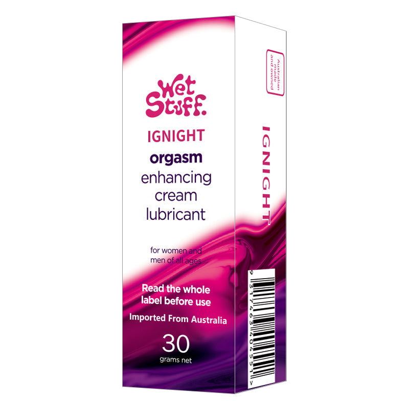 Wet Stuff IGnight Orgasm Enhancing Cream Lube 30g-0