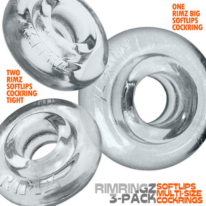Rimringz Multi Size 3-Pack Clear