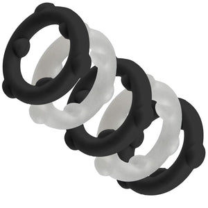 Gearheads 5-Pack Spinner Rings Black/Vapor