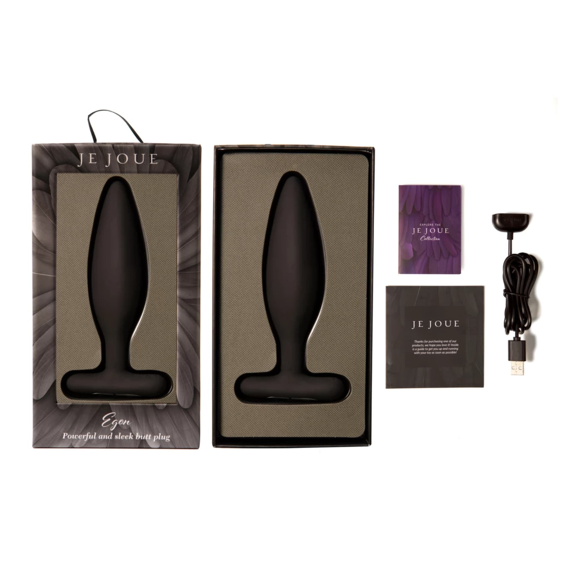Egon Butt Plug Black