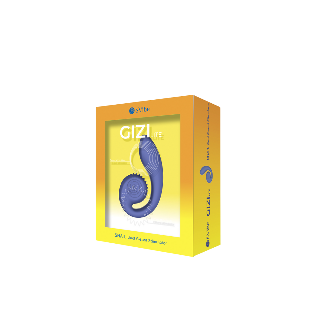 SVibe Snail GIZI Lite vibrator, juicy blueberry