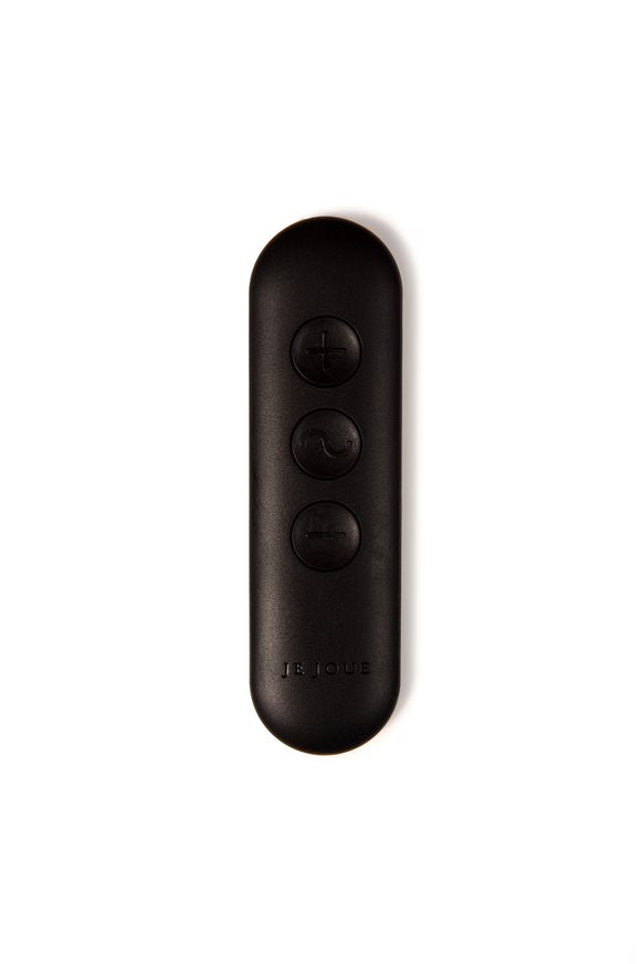 Egon Vibrating Butt Plug Black