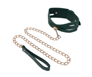 Indica Cutout Collar and Leash