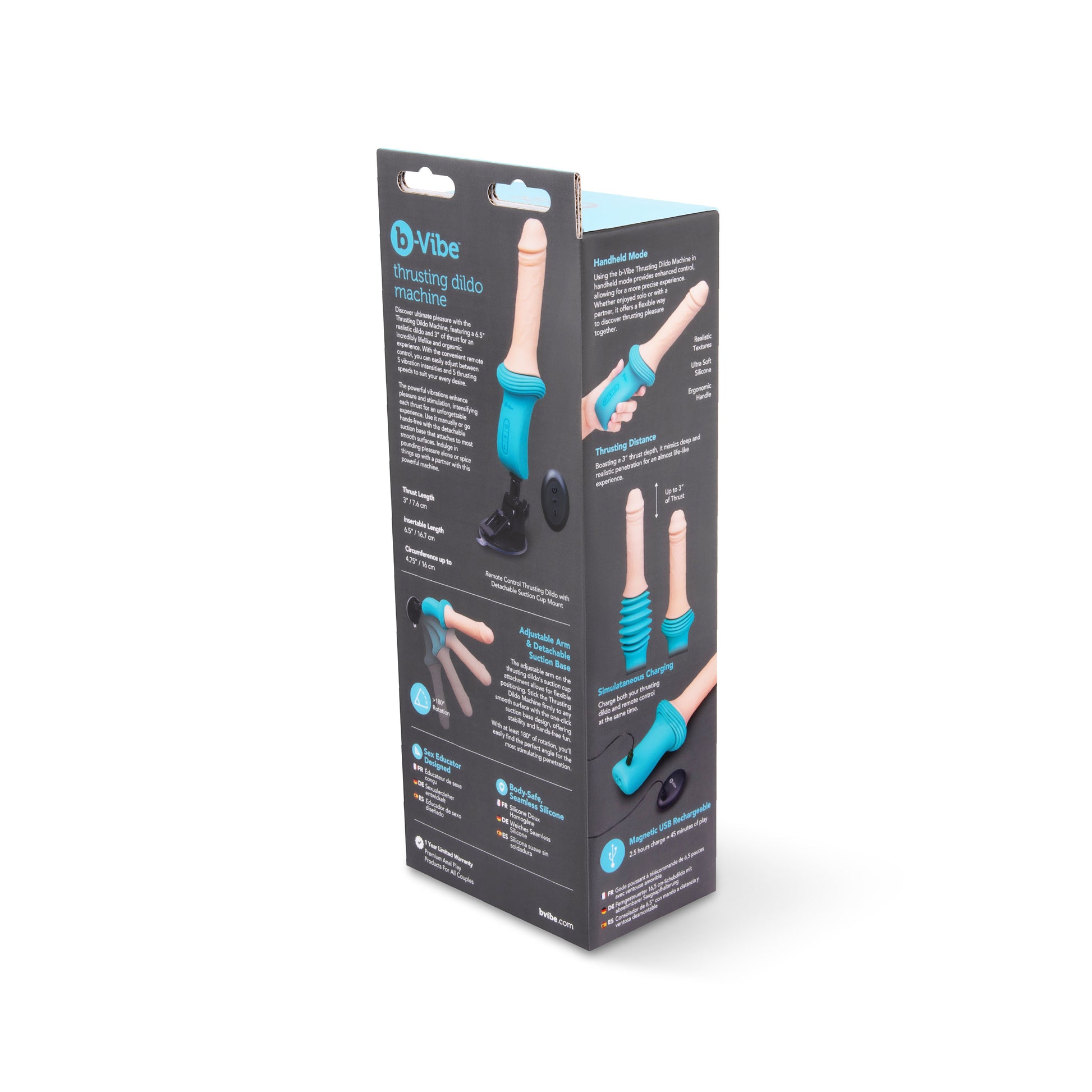 b-Vibe Realistic Thrusting Dildo Machine The Smutshop b-Vibe Realistic Thrusting Dildo Machine The Smutshop