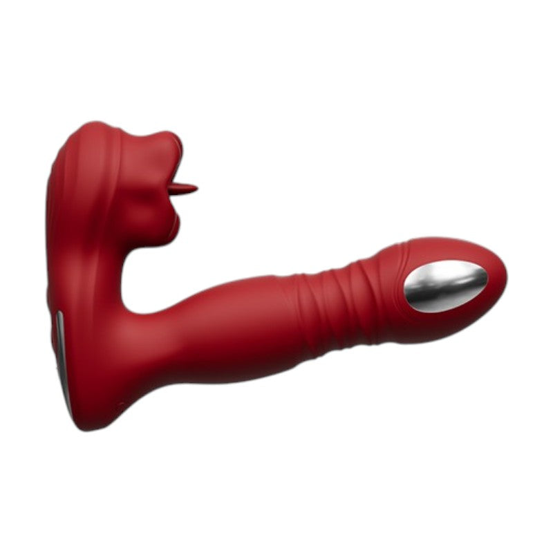 GALAKU Kiss Clit Sucking & G-Spot Electric Shock Wearable Vibrator App-Controlled-0