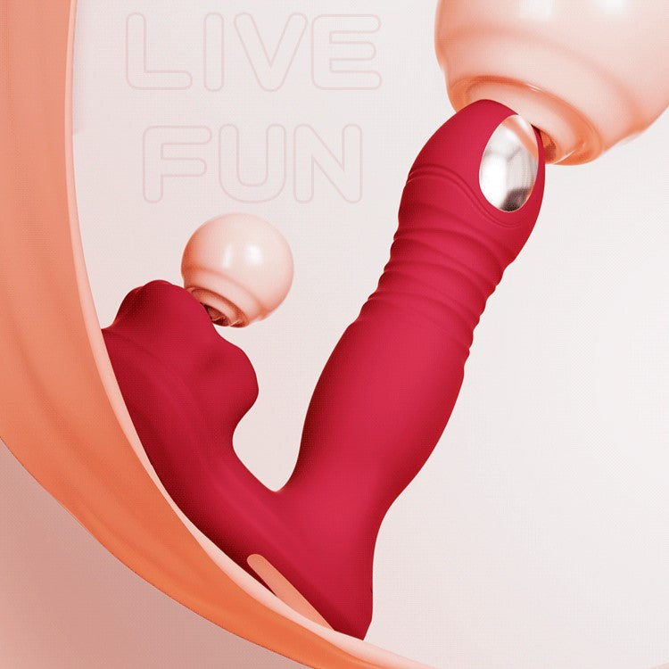 GALAKU Kiss Clit Sucking & G-Spot Electric Shock Wearable Vibrator App-Controlled-1