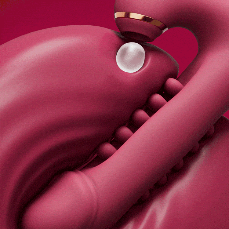 GALAKU Lilith Sucking & Slapping Rabbit Vibrator-3