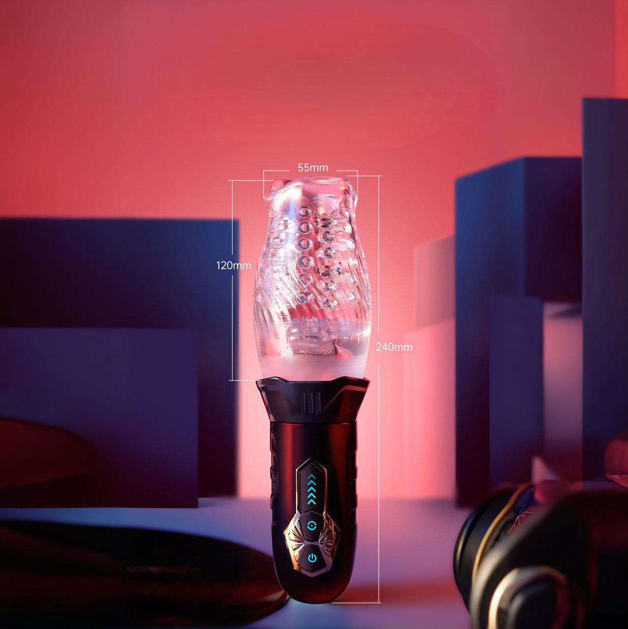 Gawk Gawk 3000 Rotating & Vibrating Male Masturbator Cup-4