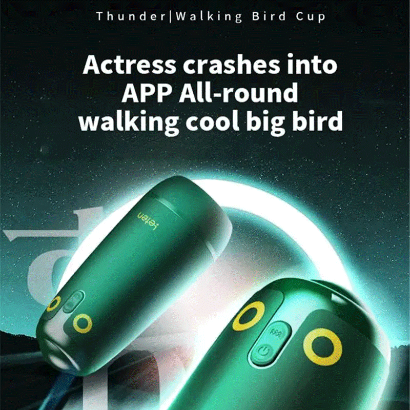 Leten Birds Realistic Vibrating Male Masturbator App Controlled - Takizawa Rola-4
