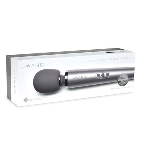 Rechargeable Vibrating Massager - Gray